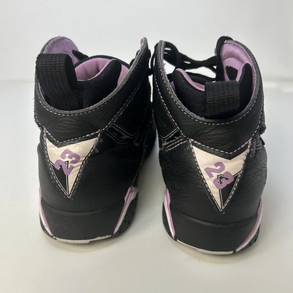 Nike Air Jordan 7 Retro PS Barely Grape Black Fuchsia DV2257-055 Size 3Y Kids